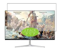 VacFun 3 Piezas HD Claro Protector de Pantalla para Yashi YZ2207 Pioneer S 21.5" Display Monitor, Screen Protector Sin Burbujas Película Protectora (Not Cristal Templado)