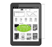 VacFun 4 Piezas HD Claro Protector de Pantalla para Likebook Mars T80D 7.8", Screen Protector Sin Burbujas Película Protectora (Not Cristal Templado)