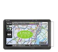 VacFun 4 Piezas HD Claro Protector de Pantalla para Panasonic Portable Car Navigation Gorilla CN-G1200VD 7" 2018, Screen Protector Sin Burbujas Película Protectora (Not Cristal Templado)