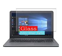 VacFun Filtro Luz Azul Vidrio Templado Protector de Pantalla para ASUS VivoBook D540YA D540YA-XX556TS 15.6" Visible Area, 9H Cristal Screen Protector Anti Blue Light Filter(Cobertura no Completa)