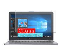 VacFun Filtro Luz Azul Vidrio Templado Protector de Pantalla para ASUS Vivobook L203 / L203MA 11.6" Visible Area, 9H Cristal Screen Protector Anti Blue Light Filter(Cobertura no Completa)