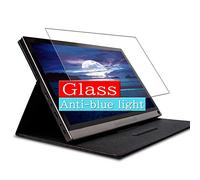 VacFun Filtro Luz Azul Vidrio Templado Protector de Pantalla para Deco Gear 15.6" Mobile Monitor Display Visible Area, 9H Cristal Screen Protector Anti Blue Light Filter(Cobertura no Completa)