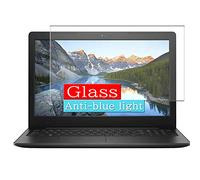 VacFun Filtro Luz Azul Vidrio Templado Protector de Pantalla para DELL Inspiron 15 3000 3584 Series 15.6" Visible Area, 9H Cristal Screen Protector Anti Blue Light Filter(Cobertura no Completa)