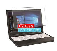 VacFun Filtro Luz Azul Vidrio Templado Protector de Pantalla para FUJITSU LIFEBOOK A576 / TX FMVA3702MP 15.6" Visible Area, 9H Cristal Screen Protector Anti Blue Light Filter(Cobertura no Completa)