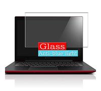 VacFun Filtro Luz Azul Vidrio Templado Protector de Pantalla para Lenovo Ideapad U430 14" Visible Area, 9H Cristal Screen Protector Anti Blue Light Filter Película Protectora(Cobertura no Completa)