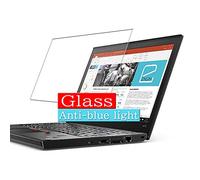 VacFun Filtro Luz Azul Vidrio Templado Protector de Pantalla para lenovo Thinkpad A275 12.5" Visible Area, 9H Cristal Screen Protector Anti Blue Light Filter Película Protectora(cobertura no completa)