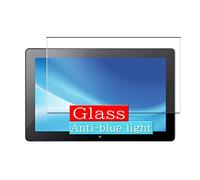 VacFun Filtro Luz Azul Vidrio Templado Protector de Pantalla para Samsung Slate XE700T1A 11.6" Visible Area, 9H Cristal Screen Protector Anti Blue Light Filter Película(Cobertura no Completa)
