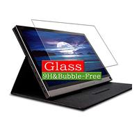 VacFun Vidrio Templado Protector de Pantalla para Deco Gear 15.6" Mobile Monitor Display Visible Area, 9H Cristal Screen Protector Película Protectora(Cobertura no Completa)