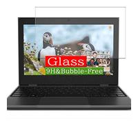 VacFun Vidrio Templado Protector de Pantalla para Lenovo 100e chromebook 1st 2nd Gen 11.6" Visible Area, 9H Cristal Screen Protector Película Protectora(Cobertura no Completa)