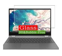 VacFun Vidrio Templado Protector de Pantalla para Lenovo IdeaPad Flex 5 Chromebook 13.3" Visible Area, 9H Cristal Screen Protector Película Protectora(Cobertura no Completa)