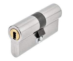 Vachette Radialis - Cilindro de cerradura 32,5 x 32,5 mm para puerta exterior/entrada | Muy alta seguridad, 4 llaves no copiables, tarjeta de propiedad, acero inoxidable