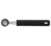 Arcos Herramientas profesionales -acabolas melón - Hoja Acero Inoxidable 2" con mango polipropileno negro - Duradero y resistente a la corrosión (7")