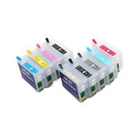 Vacío 9coloras 30 ml Cartucho de tinta de recarga vacío T1571 T1572 T1573 T1574 T1575 T1576 T1577 T1578 T1579 con chip de reinicio automático Compatible con impresoras de la serie R3000 1pc 1pc