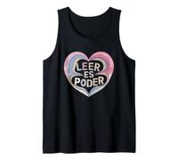 Vacío It Poder Camiseta Mexico Leer Floral Español Profesor Camiseta sin Mangas