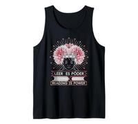 Vacío It Poder Camiseta Mexico Leer Floral Español Profesor Camiseta sin Mangas