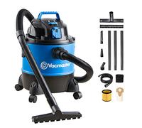 Vacmaster VQ1220PFC 1250W 20L Aspirador en seco y húmedo,Aspiradora Multiusos,Aspirador de Taller con Enchufe Integrado y Función de Soplado