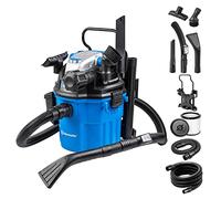 Vacmaster VWM1518R 1500W 18L Aspiradoras en seco y húmedo,Aspiradora Industrial,para el hogar cocina alfombra coche hojas de jardín