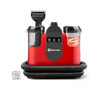 Vacmaster 1150W Aspiradora de Agua Tapicería con Función de Autolimpieza Limpiador de Tapicerías Portátil 17kPa Pelos de Mascotas Sofás Colchones Alfombras Coches Depósito Doble
