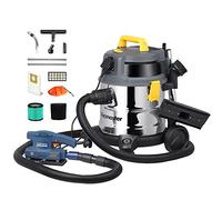 Vacmaster VK1620SWC 1600W 20L Aspiradoras en seco y húmedo Acero Inoxidable Industrial Aspirador con HEPA 13 Filtración