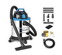 Vacmaster VQ1220SC 1250W 20L Aspirador en seco y húmedo Industrial de Acero Inoxidable,Función De Soplador