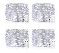 Vacoulery Guirnalda Luces USB, 10M 100 LED Luces de Cadena 8 Modos con Mando Timer Impermeable Cadena de Luces Para Habitacion Interior Bodas Fiesta de Navidad