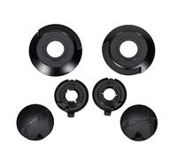 VACSAX Adecuado For Accesorios De Casco LS2 OF562 Anillo De Fijación De Cubierta De Lente De Base De Lente LS2 (Color : A Set)