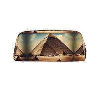 vacsAX Dreaming of the Pyramids of Khufu - Estuche para lápices, monedero, bolsa de cosméticos, organizador de papelería de oficina, bolsa portátil para lápices