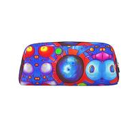 vacsAX Estuche de lápices de dibujos animados Universo Estuche para lápices, bolsa de monedas, bolsa de cosméticos, organizador de papelería de oficina, bolsa portátil para lápices