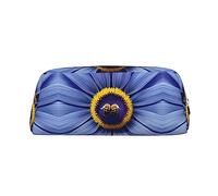 vacsAX Estuche para lápices con diseño de flores y corazones y abejas, bolsa para monedas, bolsa de cosméticos, organizador de papelería de oficina, bolsa portátil para lápices