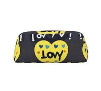 vacsAX Estuche para lápices con texto en inglés «Love you with all my heart» («Love you with all my heart»)