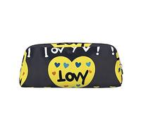 vacsAX Estuche para lápices con texto en inglés «Love you with all my heart» («Love you with all my heart»)