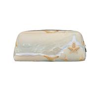 vacsAX Estuche para lápices de estrella de mar de playa, bolsa de monedas, bolsa de cosméticos, organizador de papelería de oficina, bolsa portátil para lápices
