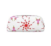 vacsAX The budding and turning flower Pencil Case Pencil Pouch Coin Pouch Cosmetic Bag Office Stationery Organizer Portable Pencil Bag