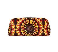 vacsAX Turning the flame Estuche para lápices Estuche para lápices Bolsa de monedas Bolsa de cosméticos Organizador de papelería de oficina Bolsa portátil para lápices