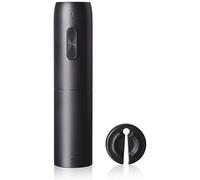 Vacu Vin Abridor de vino eléctrico con cortador de papel de aluminio, recargable, abre hasta 35 botellas, ideal para el hogar, la cocina y cualquier ocasión, incluye caja de regalo