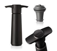 Vacu Vin Bomba de vacío, cristal, Negro, centimeters