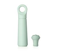 Vacu Vin Bomba de Vacío Loop para Vino - 1 Bomba y 1 Tapón - Material Reciclado al 98% - Color Jade