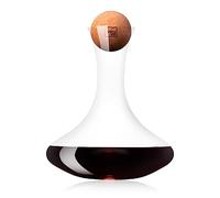 Vacu Vin Decantador de vino | Cristal de cristal + tapón de corcho