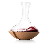 Vacu Vin Decantador Giratoria - Decantador de vino (Cristal)