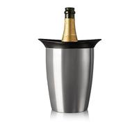 Vacu Vin Enfriador de Champagne Elegante - Enfriador de Champagne y Prosecco en Acero Inoxidable para Botellas Estándar