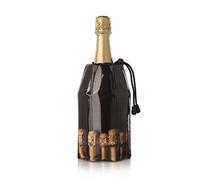 Vacu Vin Enfriador de Champagne Flexible - Diseño de Botella de Champagne para Enfriamiento de Botellas de Tamaño Estándar