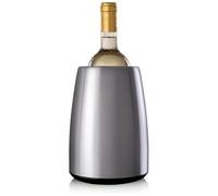 Vacu Vin Enfriador de Vino Elegante en Acero Inoxidable - Enfriador con Acumulador para Botellas de Vino Estándar - Aislante