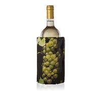 Vacu Vin Enfriador de Vino Flexible - Funda Reutilizable Diseño Uvas para Enfriamiento de Botellas de Vino de Tamaño Estándar