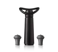 Vacu Vin Wine Saver Concerto con 2 tapones de vacío - Bomba conservadora de vino premium - Sello hermético mantiene el vino fresco durante más tiempo - Indicador de clic - Bomba manual - Juego de