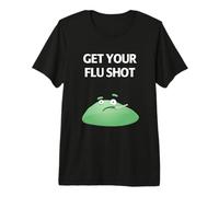 Vacúnese contra la Gripe Camiseta Premium