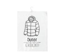 Vacuum Bags Storage - Space Saving Organizer for Clothes | Portable Dust Proof Packing with Strong Seal & Compact Design for Wardrobe Suitcase Luggage Backpack Travel Winter Coat Home