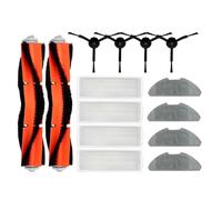 Vacuum Cleaner Accessories Hepa Filter Mop Cloth Main Side Brush ，compatible For Xiaomi Vacuum-Mop 2 Pro/Lite MJST1SHW MJSTL(As shown B 14pcs)