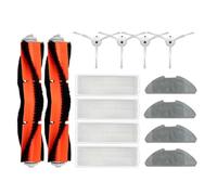 Vacuum Cleaner Accessories Hepa Filter Mop Cloth Main Side Brush ，compatible For Xiaomi Vacuum-Mop 2 Pro/Lite MJST1SHW MJSTL(As shown A 14pcs)