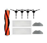 Vacuum Cleaner Accessories Hepa Filter Mop Cloth Main Side Brush ，compatible For Xiaomi Vacuum-Mop 2 Pro/Lite MJST1SHW MJSTL(As shown D 9pcs)