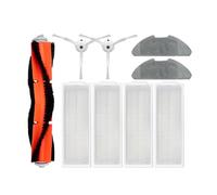 Vacuum Cleaner Accessories Hepa Filter Mop Cloth Main Side Brush ，compatible For Xiaomi Vacuum-Mop 2 Pro/Lite MJST1SHW MJSTL(As shown C 9pcs)